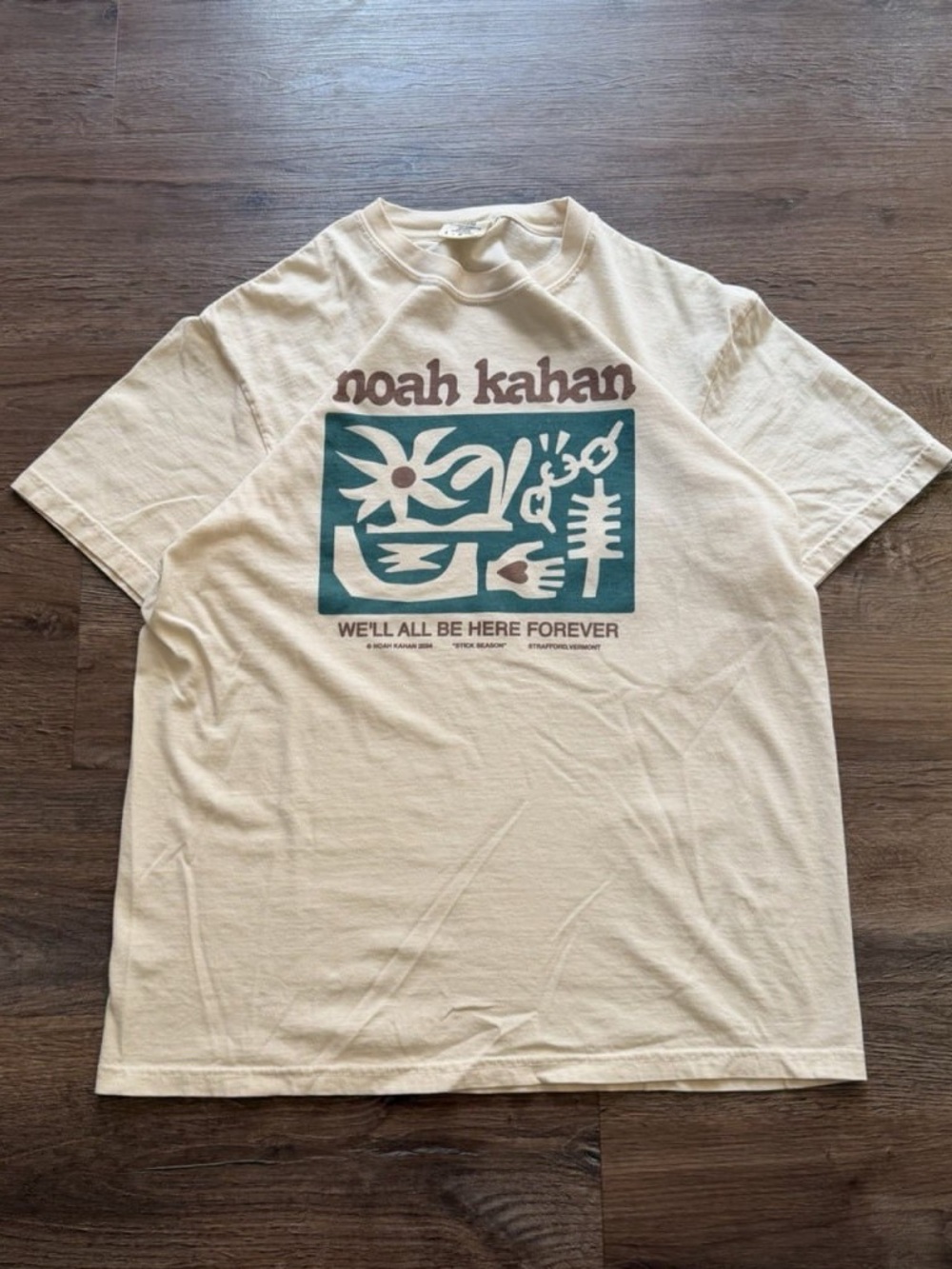 Noah Kahan The Great Divide Tour 2026 Short Sleeve T-Shirt - white